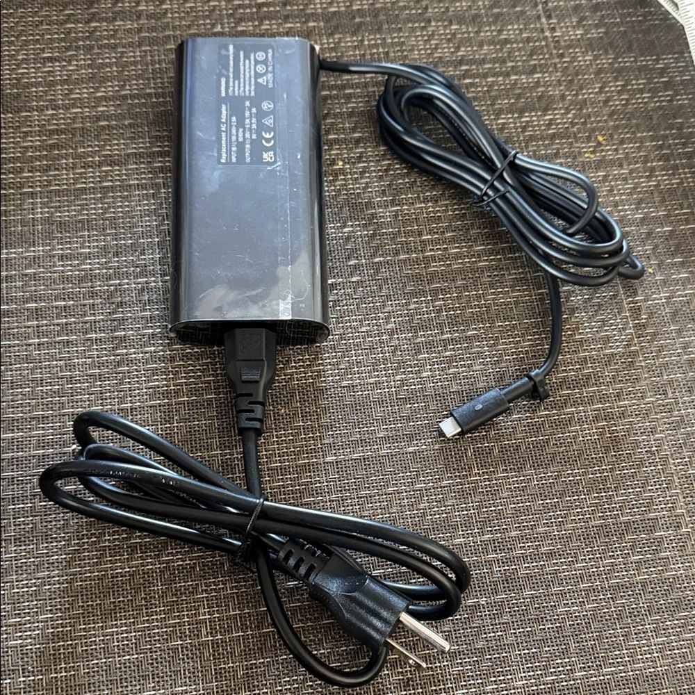 130W Black USB Replacement AC Power Adapter